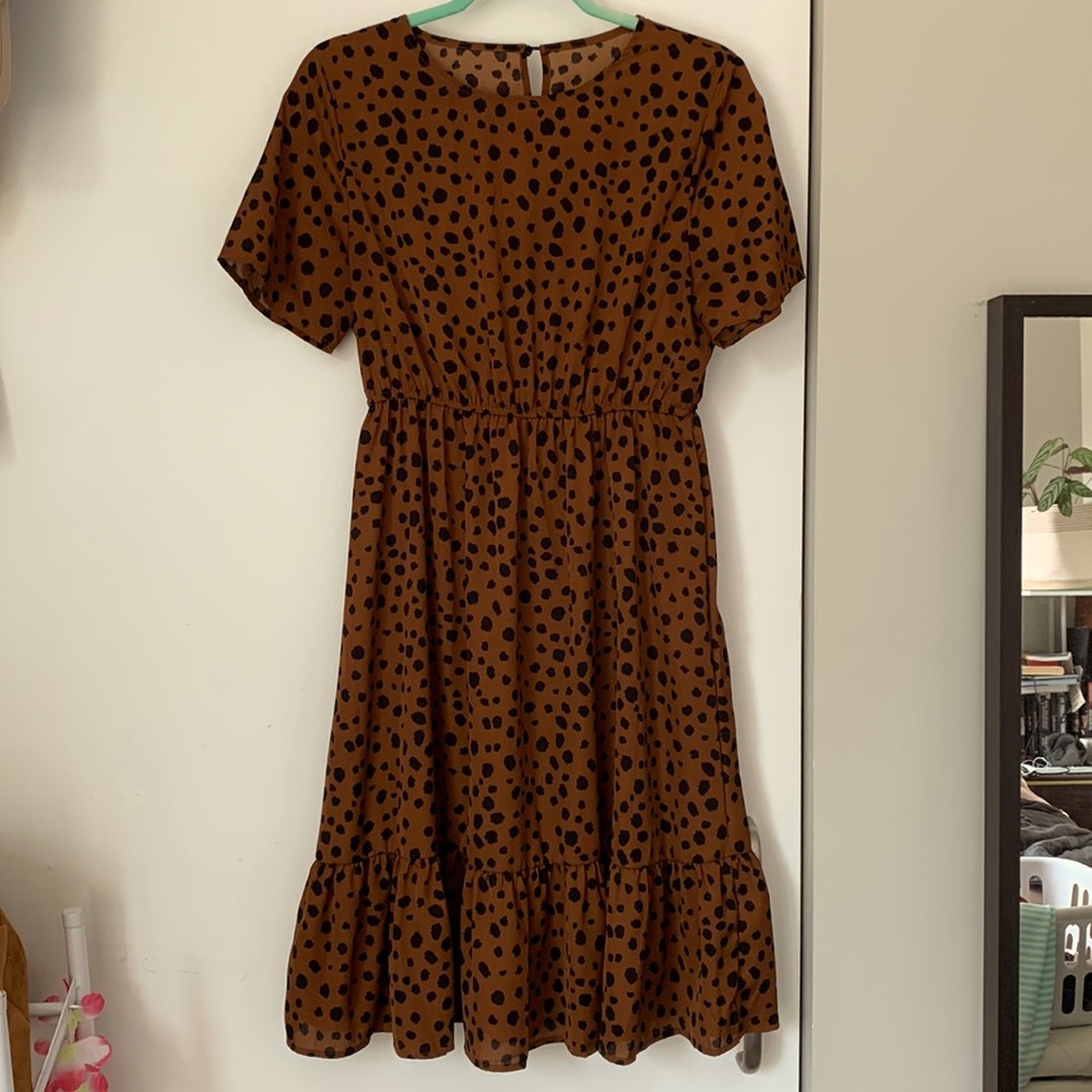 Leopard Print Dress
